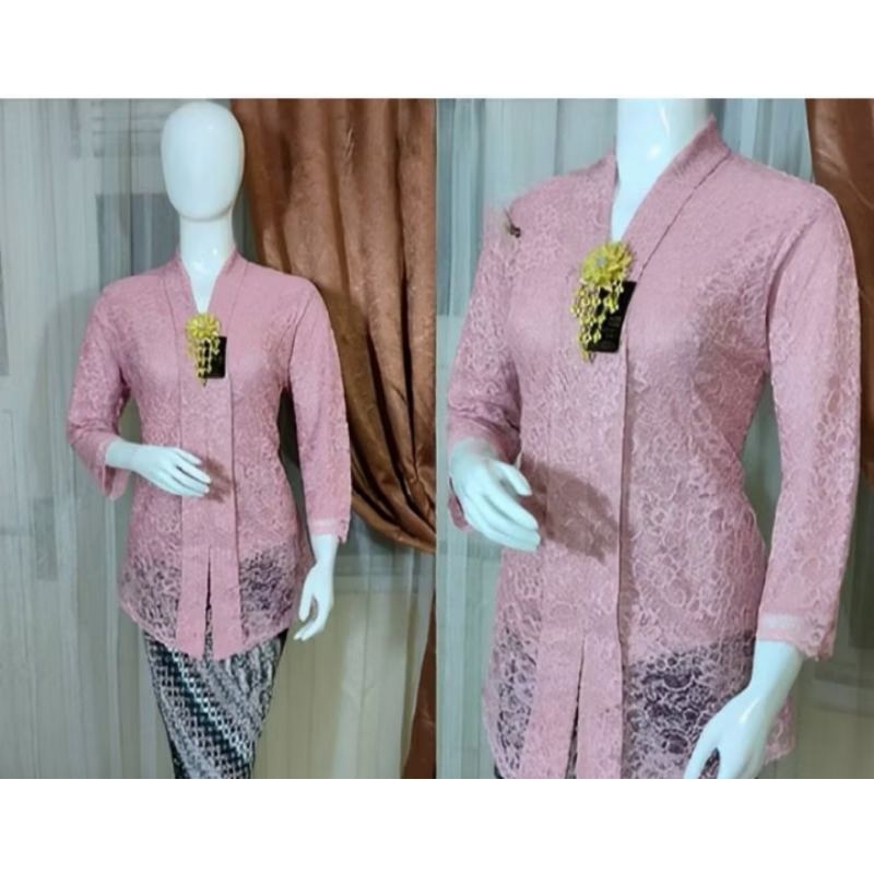 Brocade kubaru kebaya kebaya ของผู้หญิง kebaya แขนยาวทันสมัย