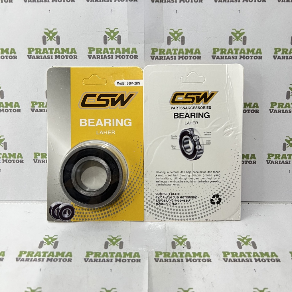 Lahar 6004 / แบริ่ง 6004 - 2RS CSW