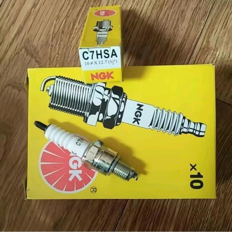 หัวเทียน NGK C7HSA หัวเทียน n7 สําหรับ Grand, Supra x เก่า, MIO, F1ZR ETC