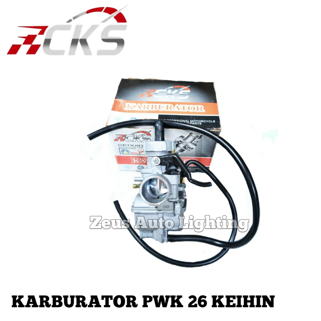 คาร์บูเรเตอร์ Pwk Keihin CKS คาร์บูเรเตอร์ Pwk 26 คาร์บูเรเตอร์ Keihin สามารถใช้กับรถจักรยานยนต์สากล