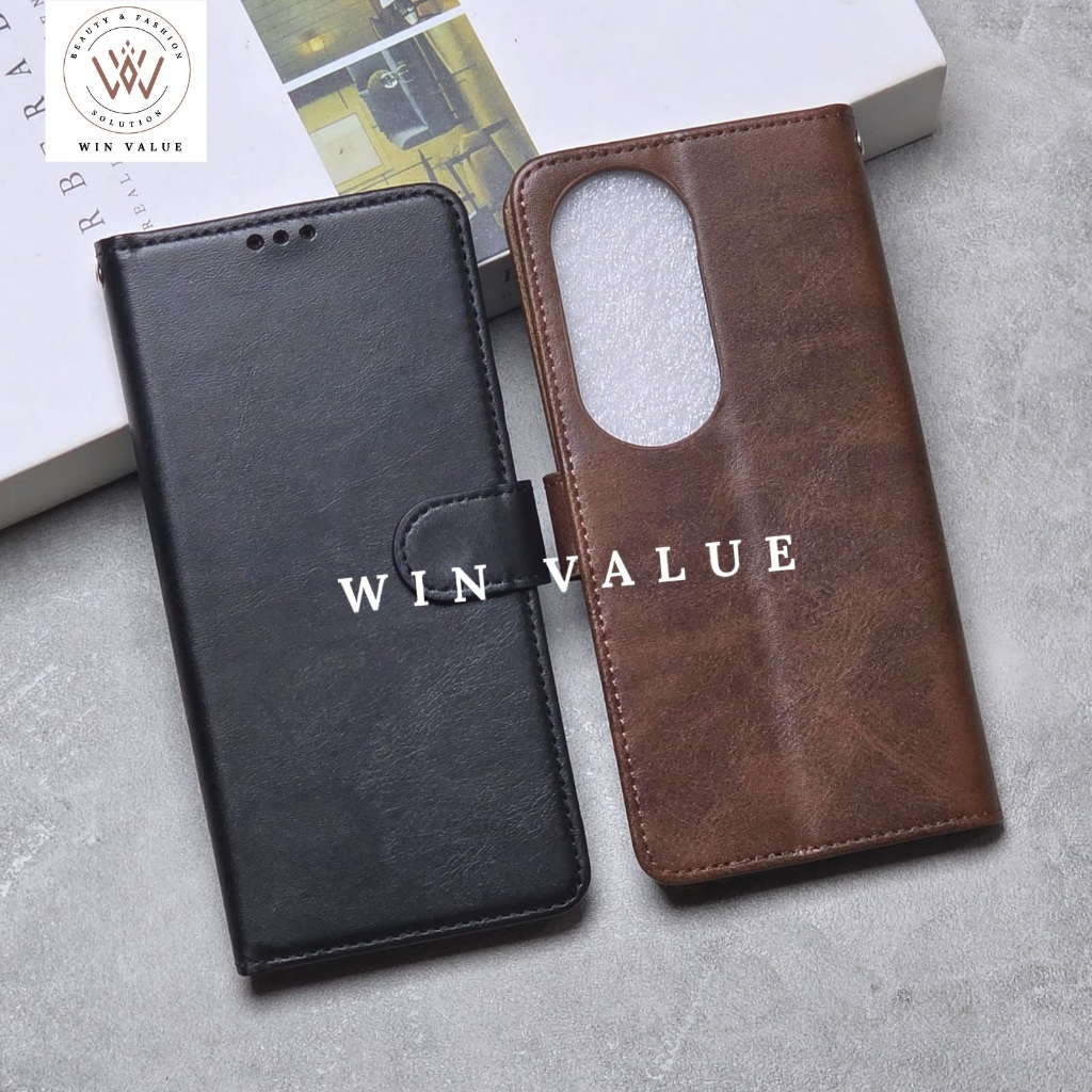 Vivo V50 Case Leather Cover Flip Book Case Vivo V50