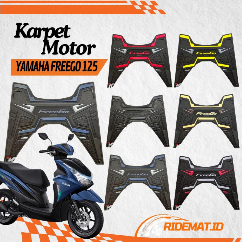 Yamaha Freego 125 Motorcycle Carpet 2018-2024, Yamaha Motorcycle Accessories