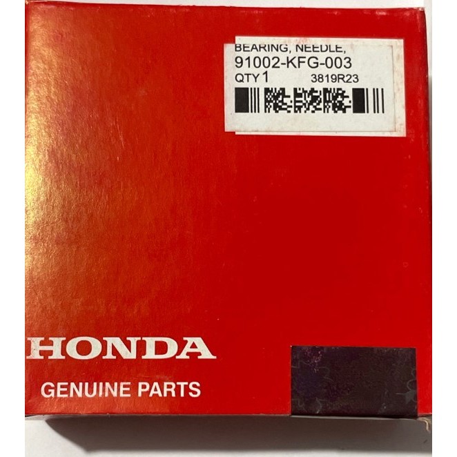 แบริ่งเข็ม 22X29X18 (Bearing Pully) Honda PCX 160 K1Z ORIGINAL HONDA 91002KFG003