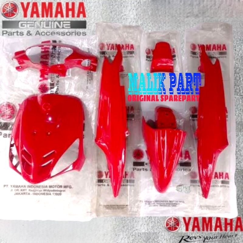 MERAH ORIGINAL YAMAHA MIO SPORTY RED CHILI SMOOTH BODY
