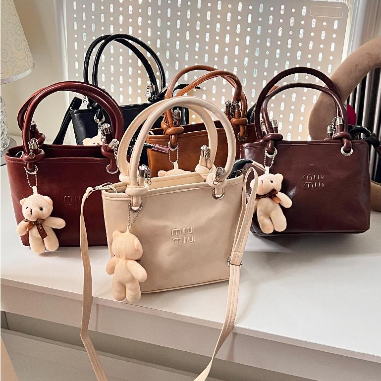 GEMES Bag - Miwmiw กระเป๋าสะพายข้างผู้หญิงเกาหลีความงาม