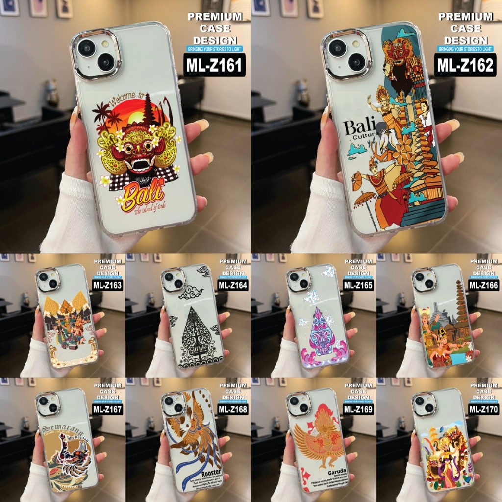 CASE MOTIF CODE ML Z161-Z170 IPHONE 15 MAX/ 15 PRO/ 15 PRO MAX/ 16/ 16+/ 16PRO/ 16 PRO MAX (JAYA ACC