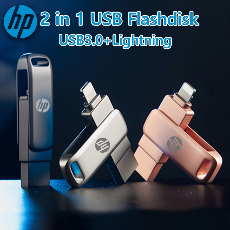 HP U701 OTG Flashdisk 1TB – Dual Port สําหรับ iOS และ PC, USB 3.0, ความจุขนาดใหญ่และ Fast Transfer