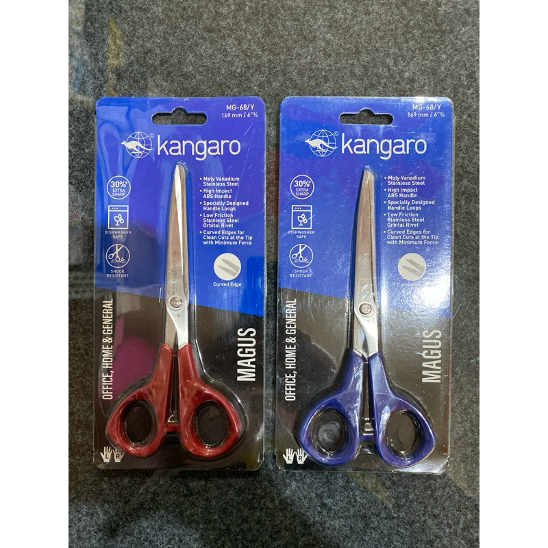 KANGAROO MG-68/Y กรรไกร [1 ชิ้น]