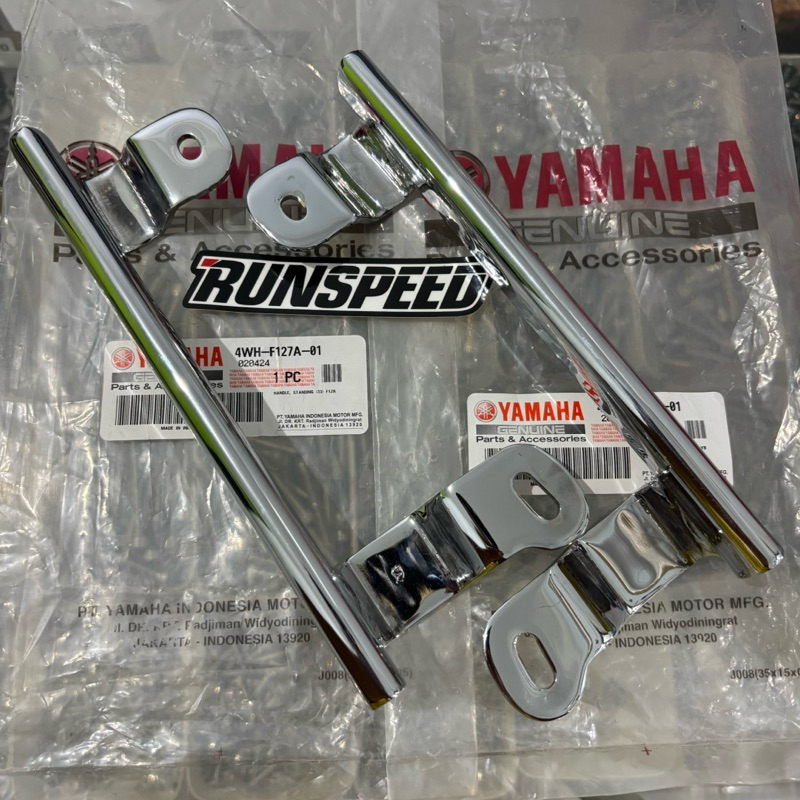 ขวาและด้านข้าง BRACES FIZ R F1Z R ORIGINAL CHROME THICK SMOOTH 4WH-F127A-01