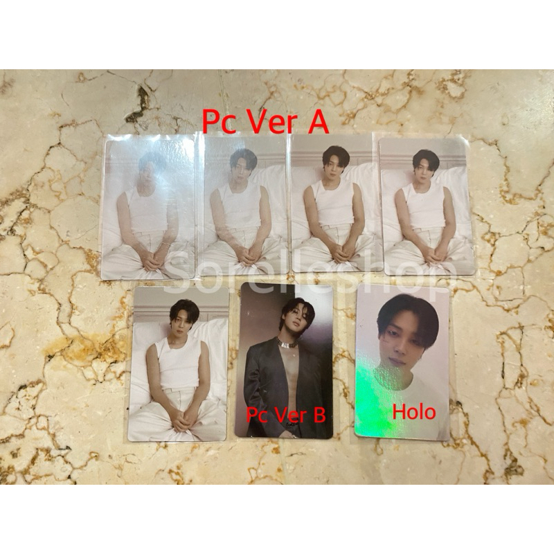 READY PC POB JIMIN WEVERSE PC ALBUM JIMIN FACE Unวางจําหน่าย Photocard Face Jimin Gift Set Weverse G