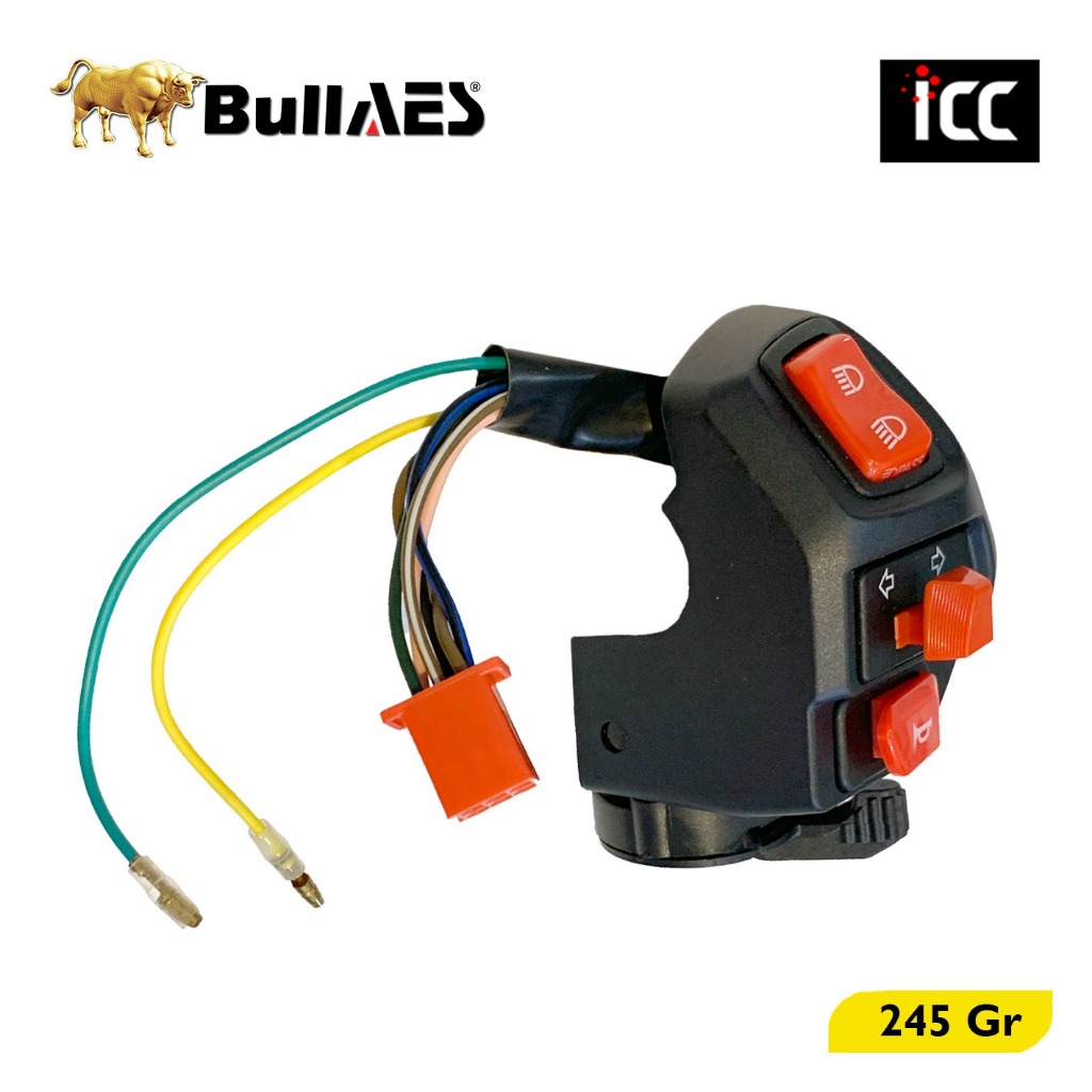 Ducati Mio Switch แฮนด์ซ้าย แฮนด์ขวา Dim Universal Piw Piw ICC