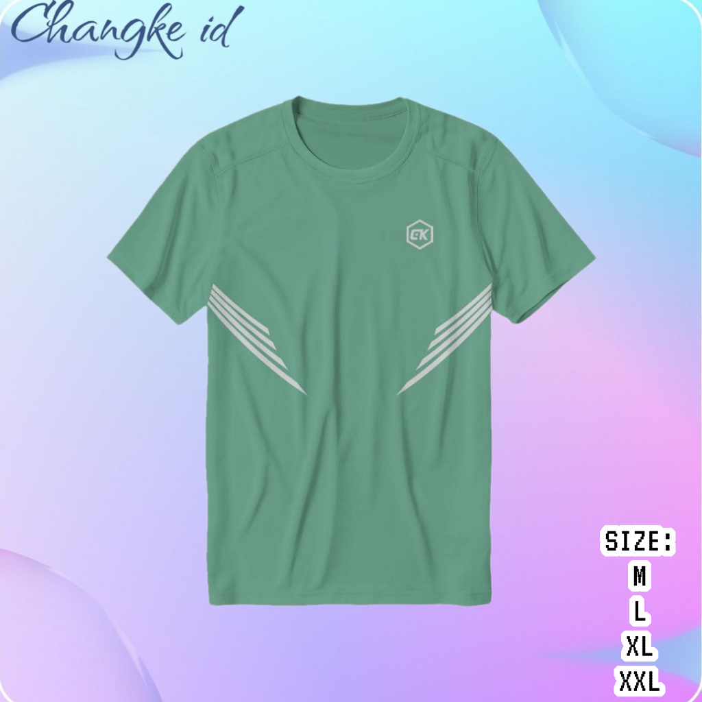 ใหม่ล่าสุดผู้ชายและผู้หญิงกีฬา SLIM FIT GYM SHIRTS SHORT-SLEEVED FITNESS SHIRTS PLAIN SPORTS SHIRTS 