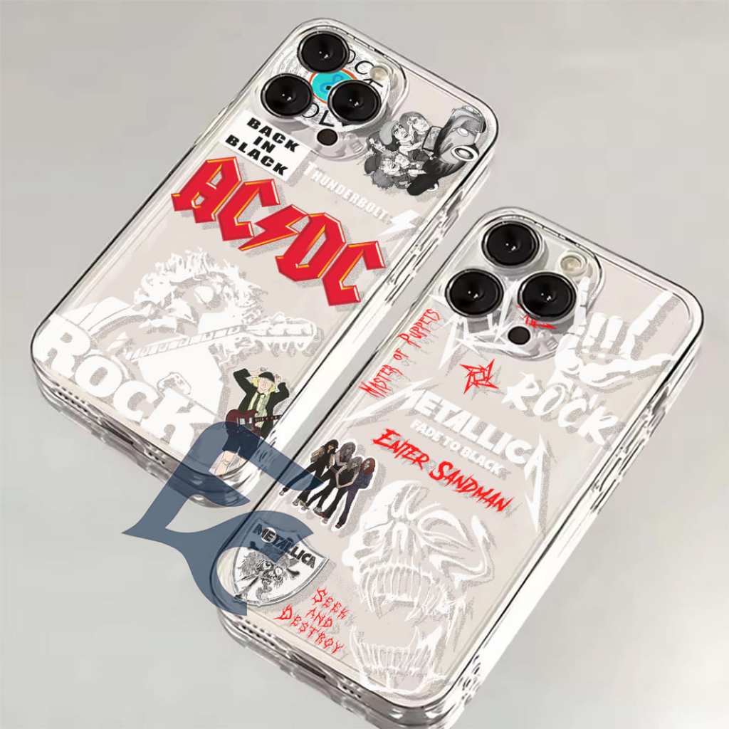 (FC03) กรณีใส MotiF Band โลหะสําหรับ Oppo A15 A16 EK A17 K A18 A3S A39 A31 A38 A3 PRO A3X A96 A77S A