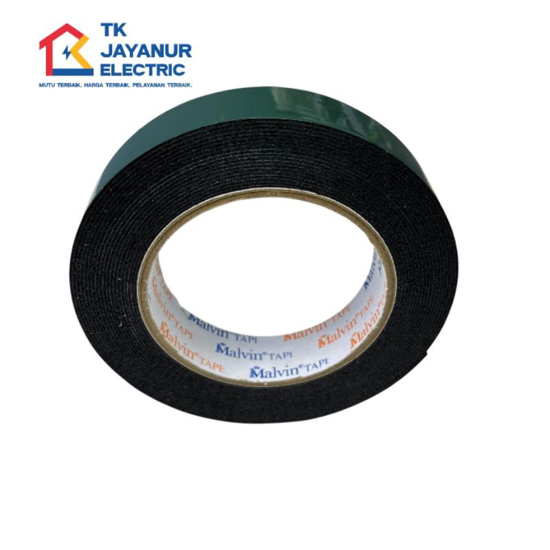 HIJAU DOUBLE TAPE/BB GLUE/MALLOWIN/เทปสีเขียว 5 ซม