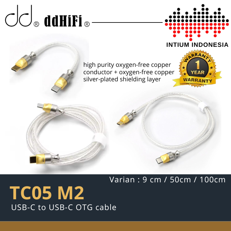 DdHIFI TC05 M2 / TC-05 M2 / TC 05 M2 USB-C to USB-C สาย USB OTG