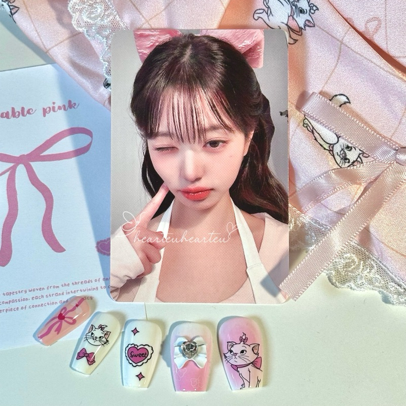 MAWAR Hearteuhearteu [READY STOCK] IVE Jang Wonyoung x Amuse Round vol 4.0 7.0 Brand Collaboration O