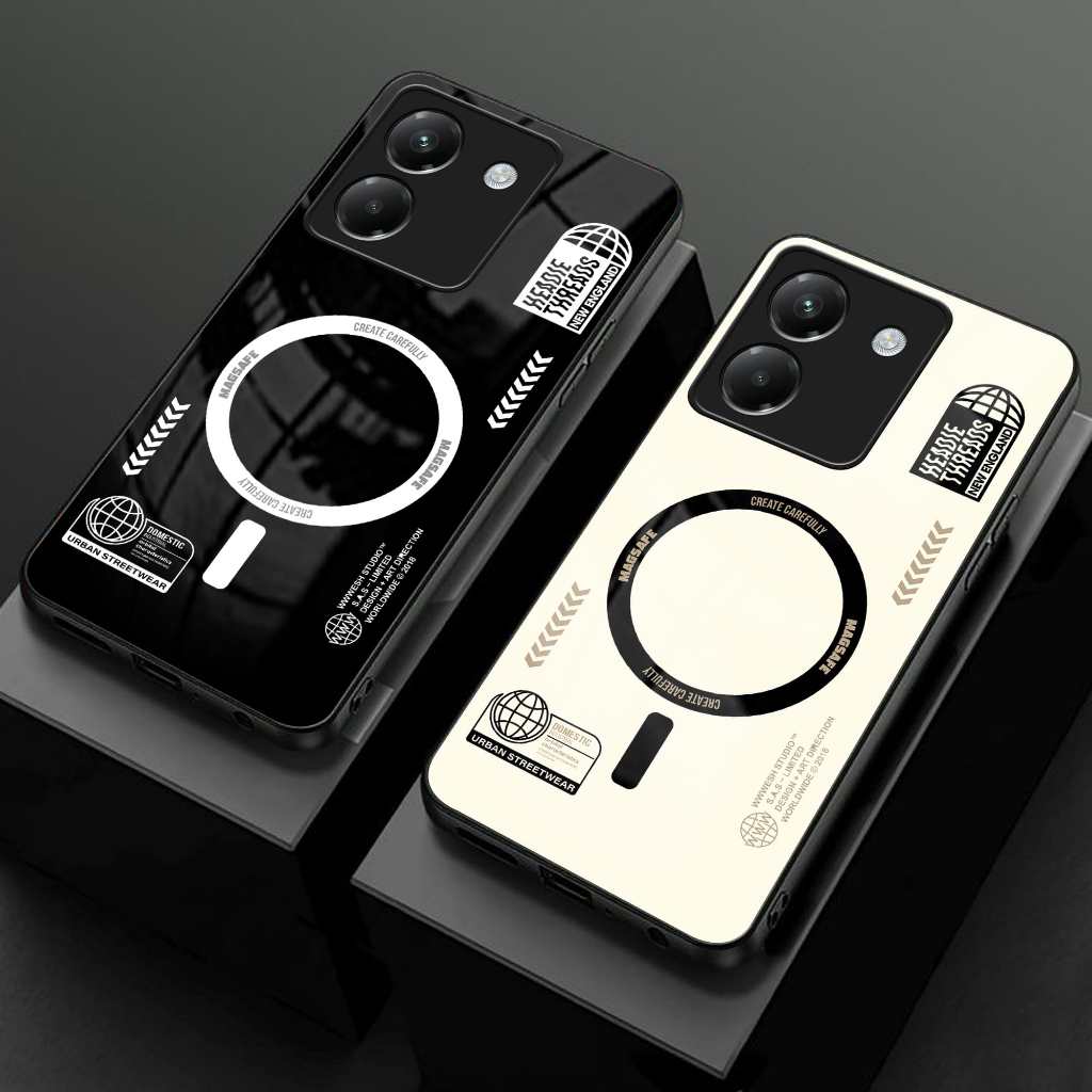 [53] Softcase Glass Poco M7 Pro 5G - เคสเคลือบเงา Poco M7 Pro 5G - Kesing Glass Poco M7 Pro 5G