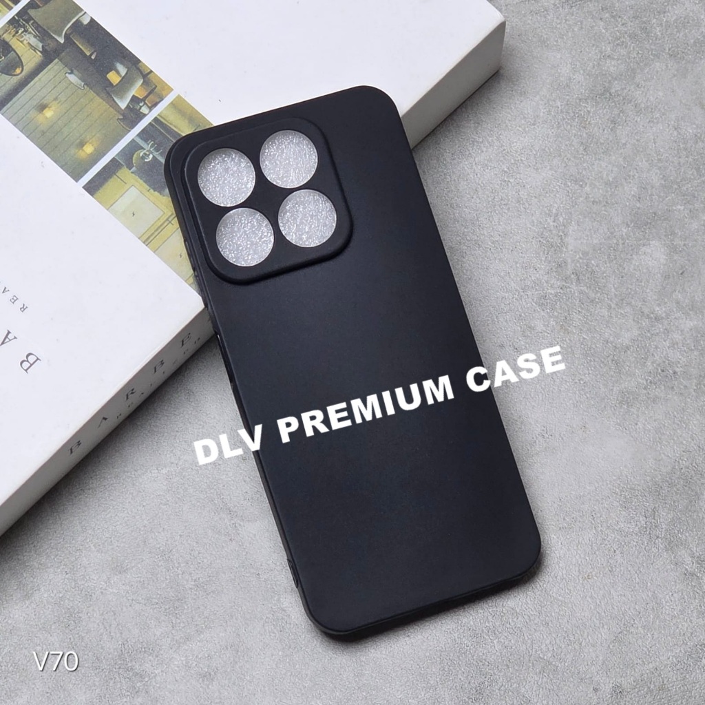 ZTE NUBIA V70 MACAROON BLACK PREMIUM SOFT CASE สีดํา ZTE NUBIA V70