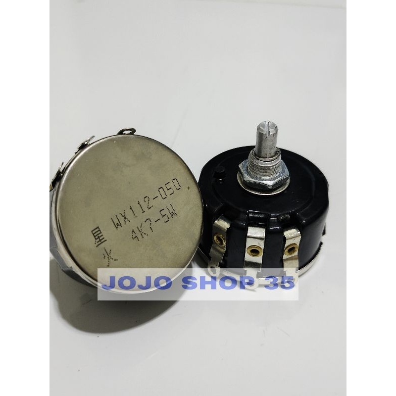 KekaStore 1 PC Potentiometer 5 วัตต์ 4K7 Wx112 Wx050 Wirewound Potentiometer 5 วัตต์ 4K7 Wx112 Wx050