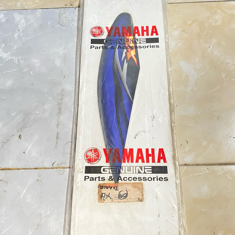 Original blue yamaha jupiter Mx 2006 RIGHT สติ๊กเกอร์ตัวถังหลัง Striping YGP 2S6-F174H-10