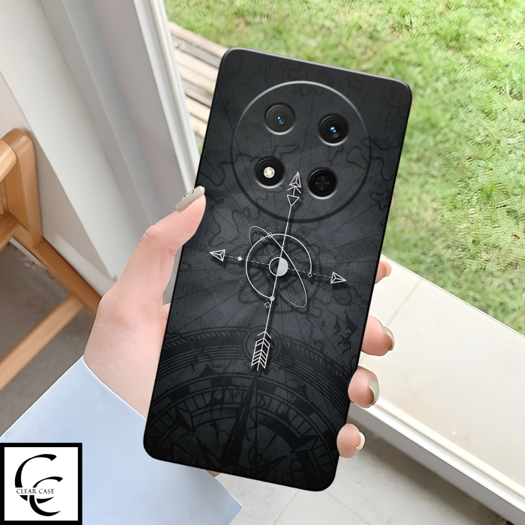 HP Last Honor X9C โทรศัพท์มือถือ Softcase 2025 Classic Motif | เคส Honor X9C ล่าสุด | ฟิล์มกันรอยโทร