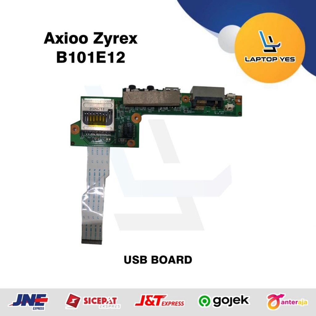 Mini Board Switch On Off พอร์ต USB Audio Jack Netbook Zyrex B101E12 ของแท้