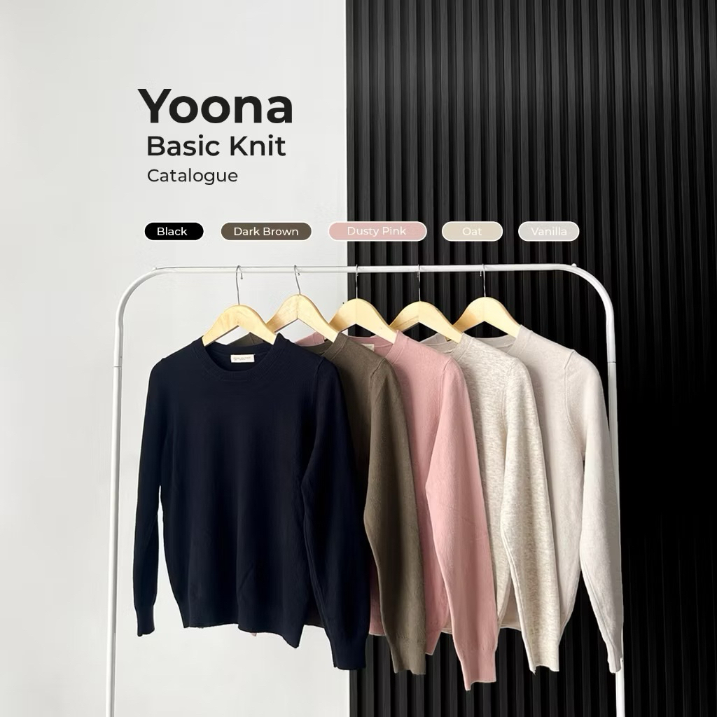 Yona Basic Knit Yeppuoutfit