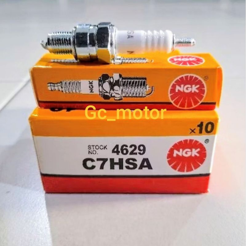 หัวเทียน c7 Mio M3 Mio j Mio sporty Nouvo Vega Jupiter Fino soul X-Ride fazzio Filano Xeon Supra gra