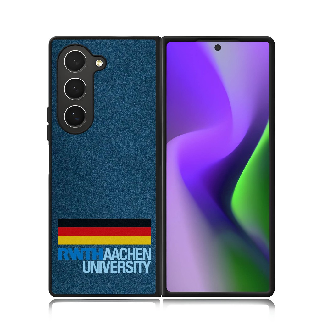 เคสโทรศัพท์ Z พับ 7 6 5 4 3 พลาสติกทนทาน Hardcase Samsung Casing RWTH AACHEN University เยอรมัน