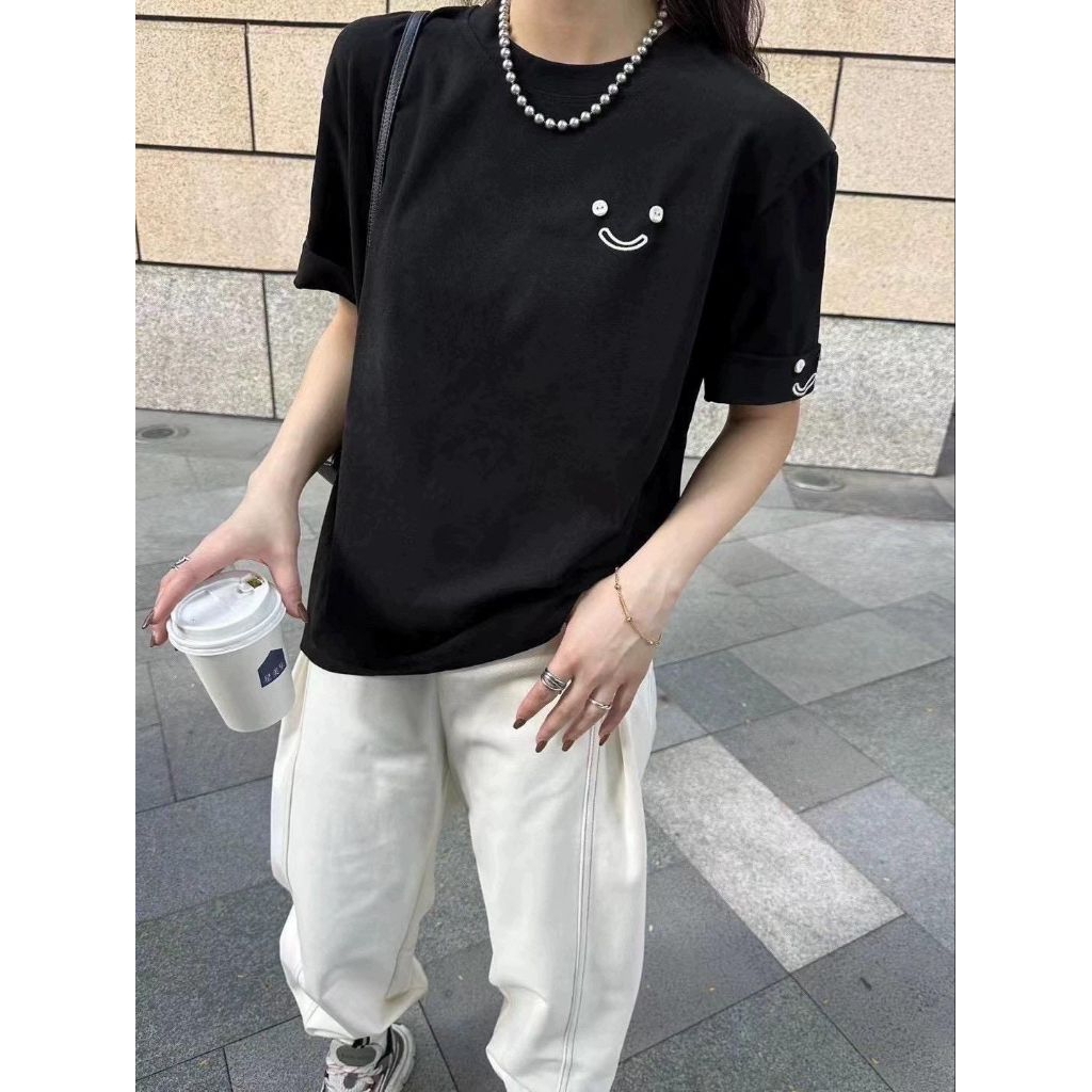 [LC] A21SHOP 253 เสื้อยืด CASUAL SMILE IMPORT BKK