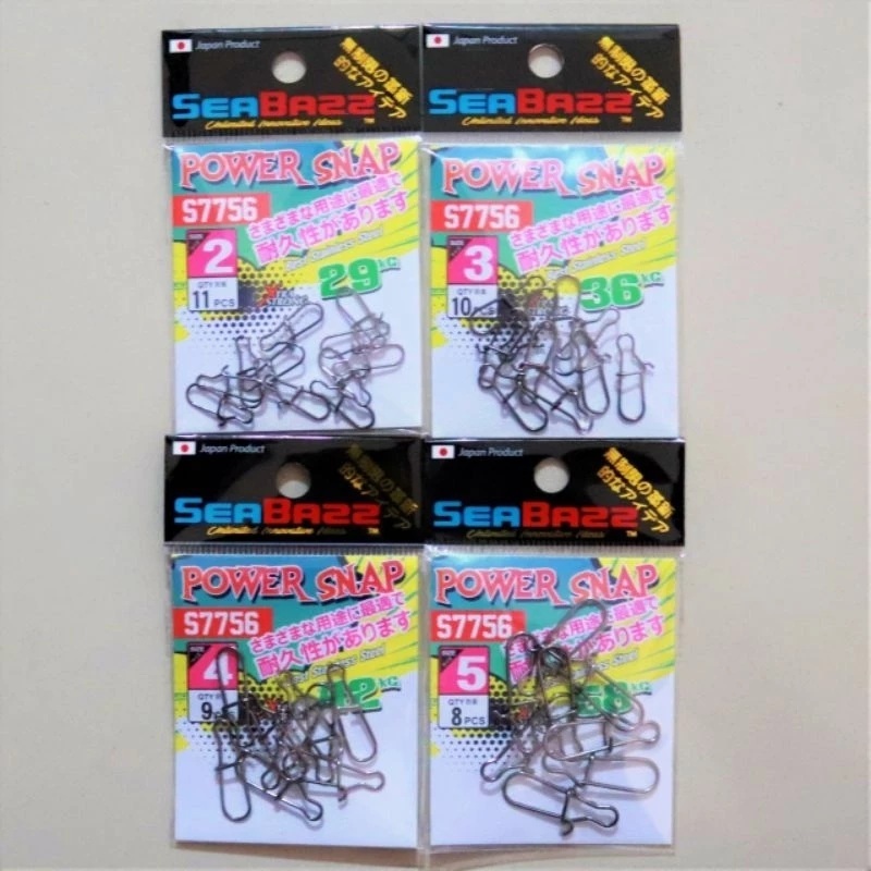 Seabazz Power Snap/Nice Snap/Power Fishing Bait Pin S7756