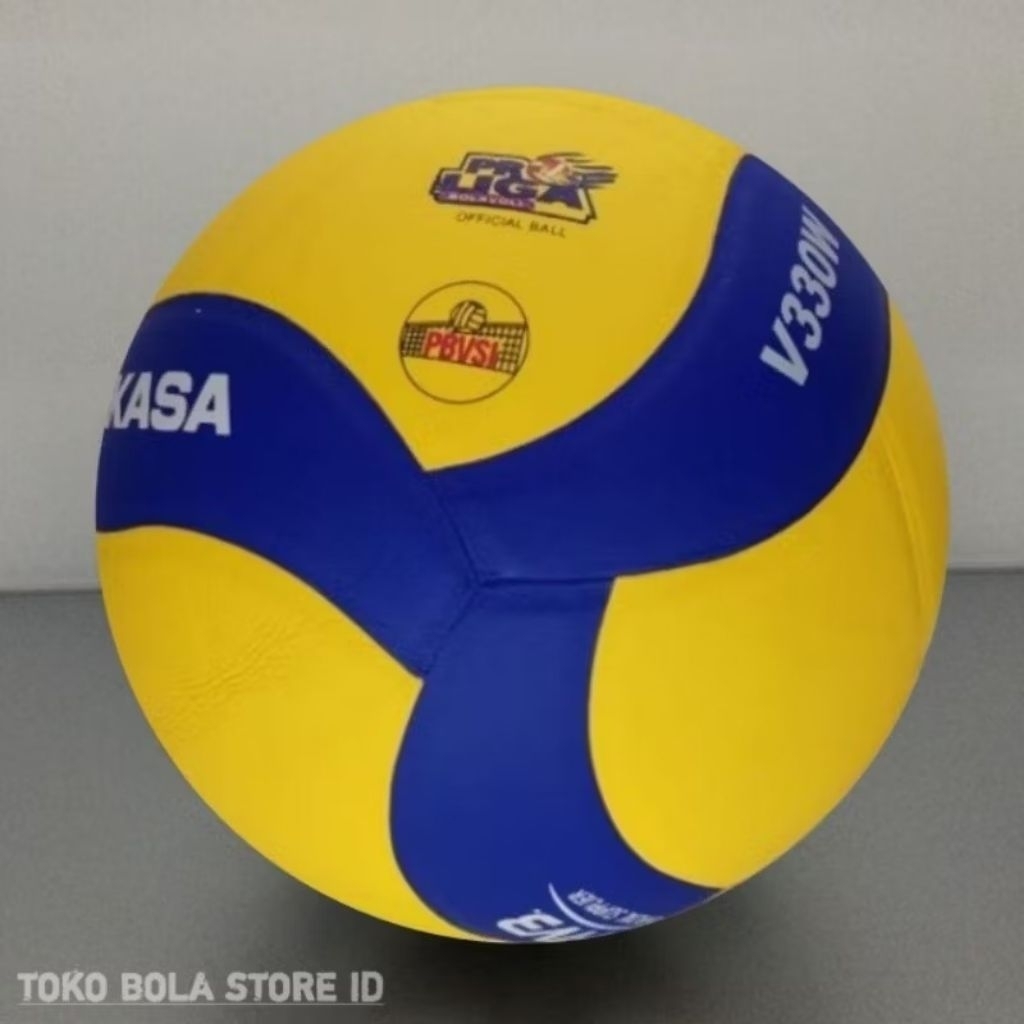 Mikasa Volleyball V330W Original Import Size 5 Pu Material Complete Package