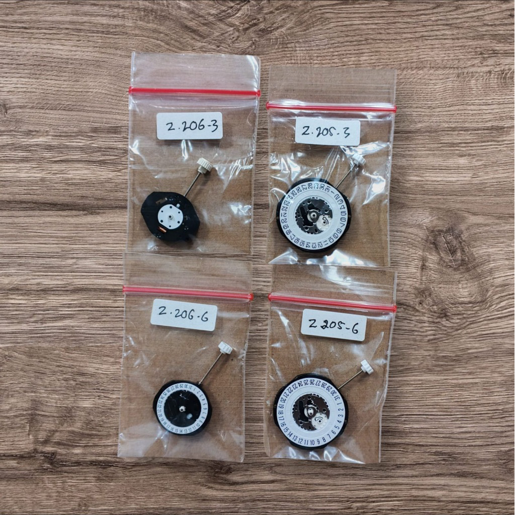 MESIN Z ประเภทนาฬิกา 205-6, Z 205-3,Z 206-6,Z 203-6 วันที่ด้านล่าง, วันที่ด้านข้าง, ธรรมดา