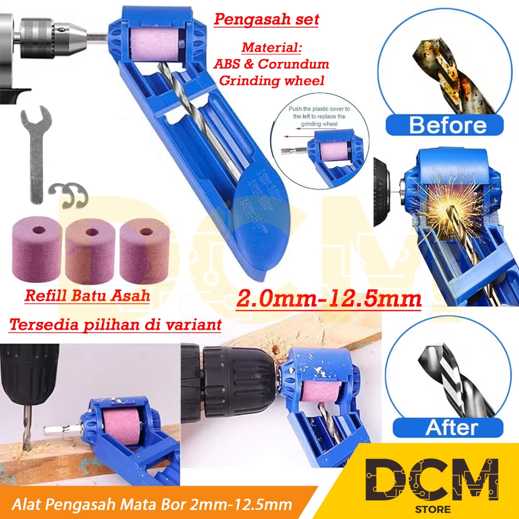 MATA เจาะ Bit Sharpener Guide เจาะ Bit Sharpener เครื่องมือความจุ 2mm-12.5mm