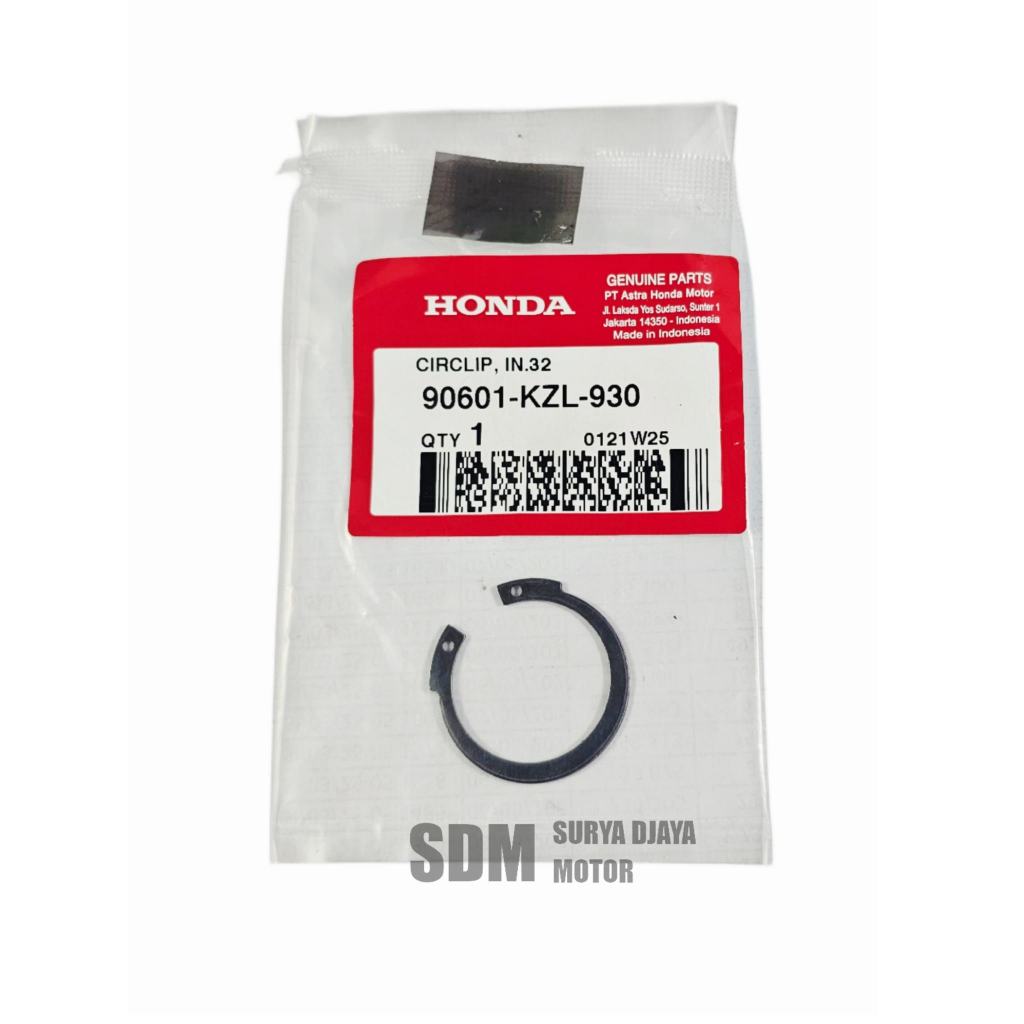 90601 KZL 930 CIRCLIP IN 32 ฝาครอบคลิปปุ่มคอ CVT Beat AHM Original AHM