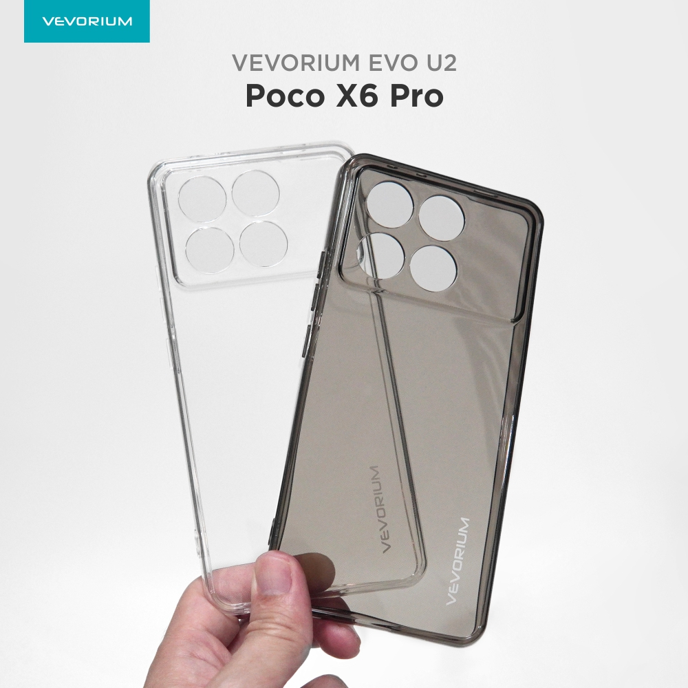 VEVORIUM EVO U2 Poco X6 Pro 5G เคสนิ่มใส