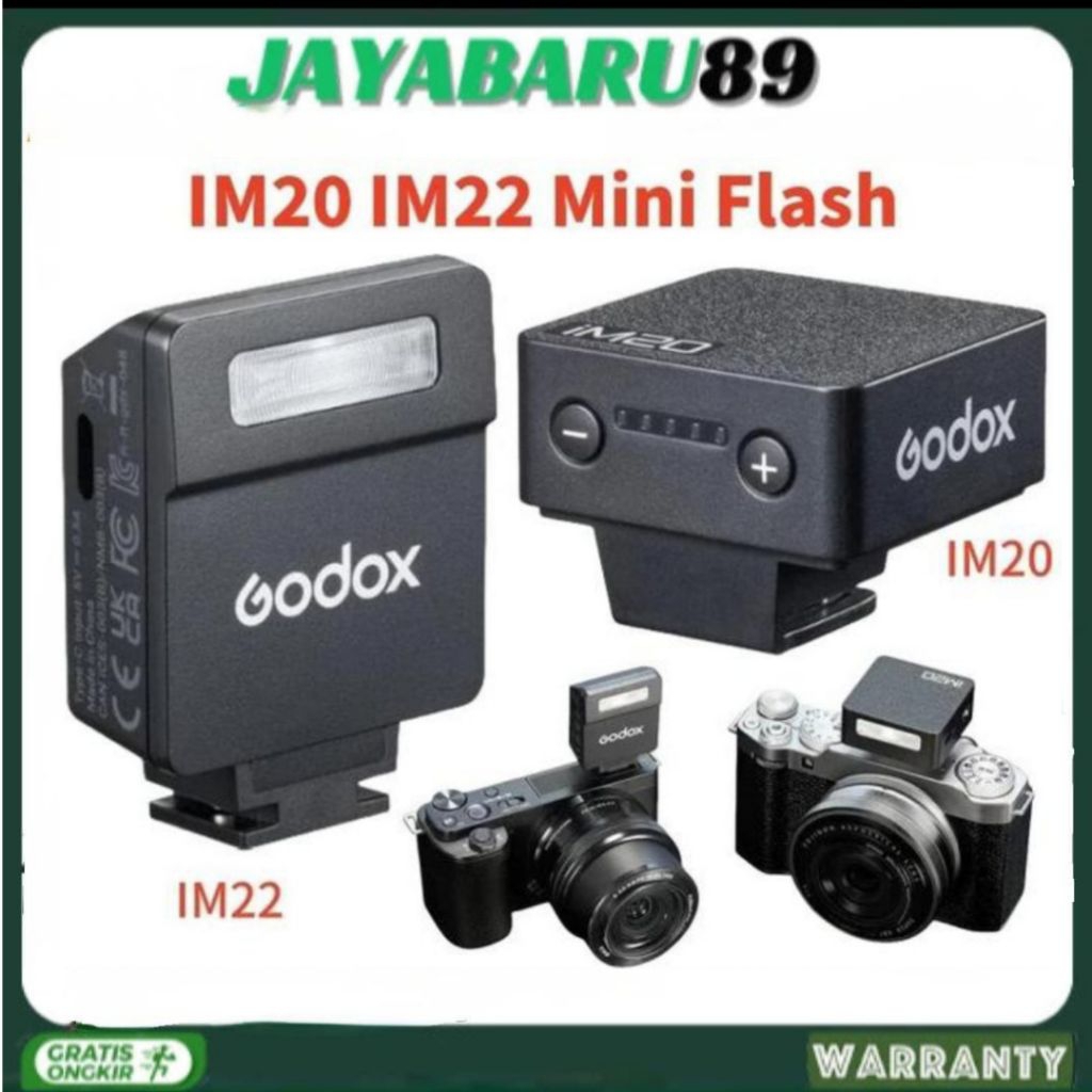 GODOX IM22 MINI FLASH CAMERA LIGHT IM20 IM-22
