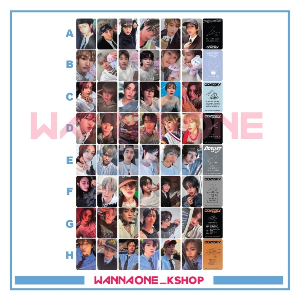 โฟโต้การ์ดอัลบั้ม RIZE ODYSSEY