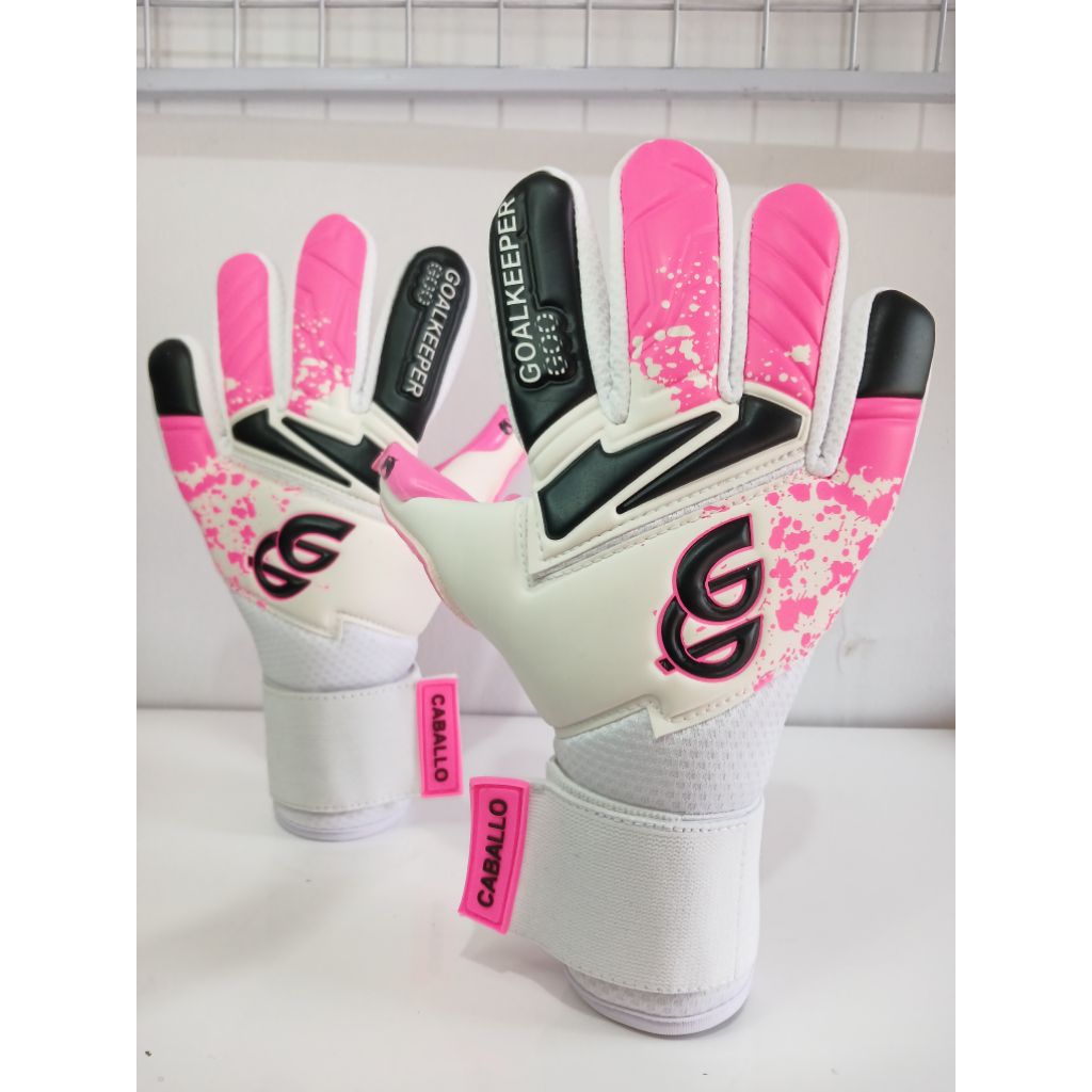 GOALKEEPER GOO CABALLO สีชมพู สีดํา