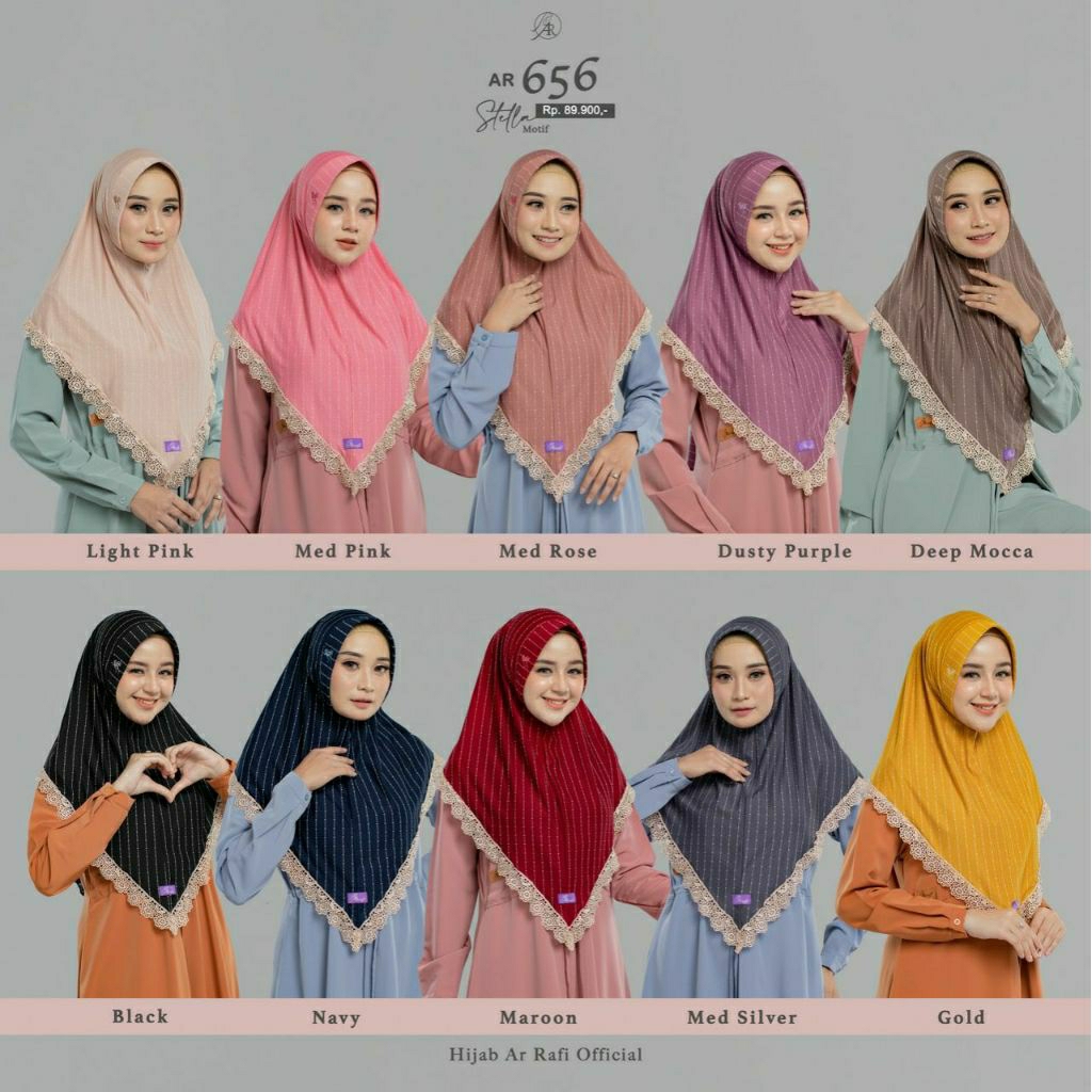 AR 651/AR Hijab/Bergo Arrafi