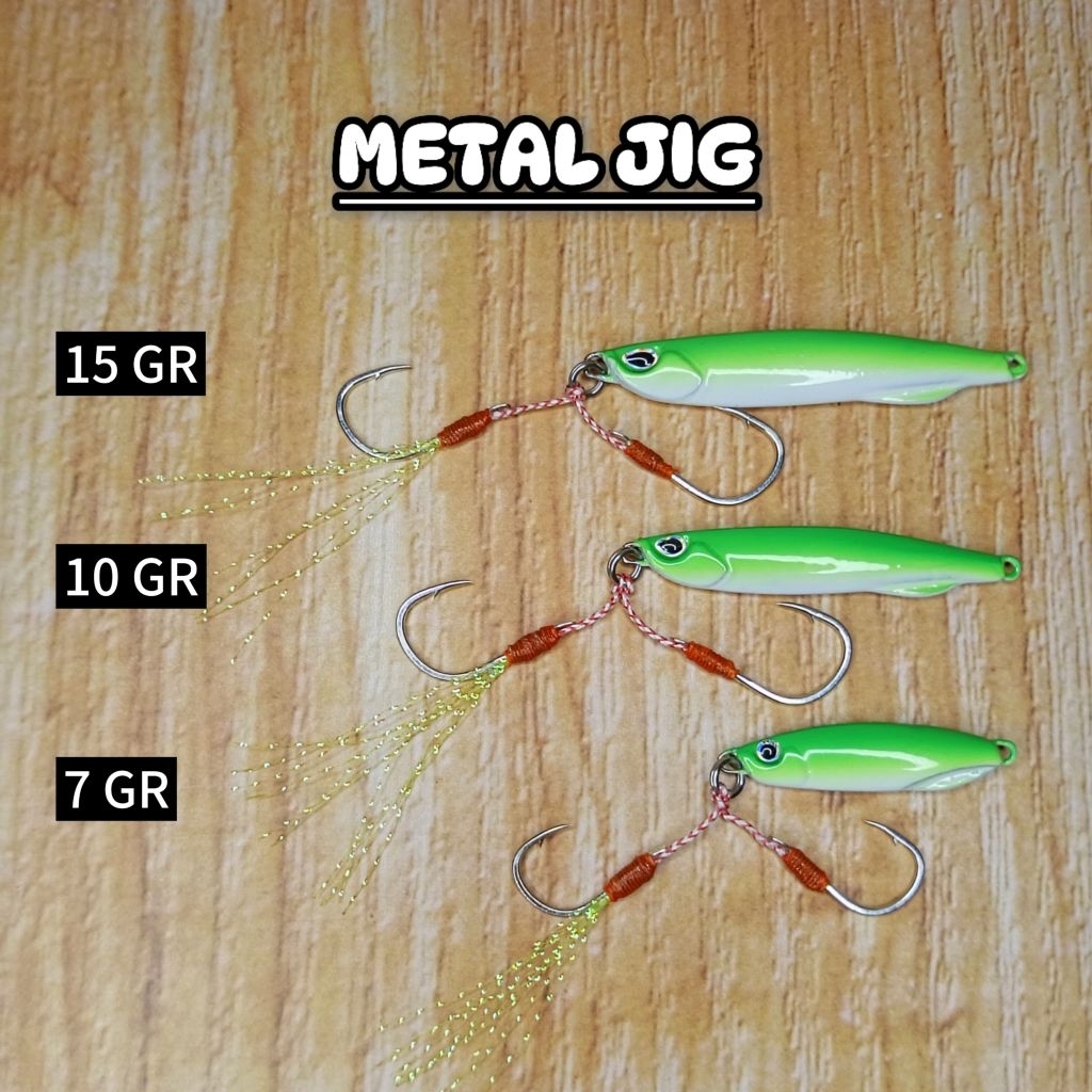 MICRO JIG 7GRAM MICRO JIG 10GRAM 15GRAM METAL JIG KILLER BAIT JIG CASTING