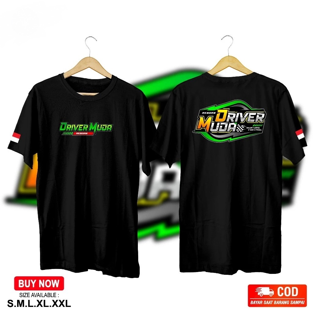 YOUNG DRIVER T-SHIRTS YOUNG DRIVER DISTRO T-SHIRTS เสื้อยืดผู้ชายและผู้หญิง