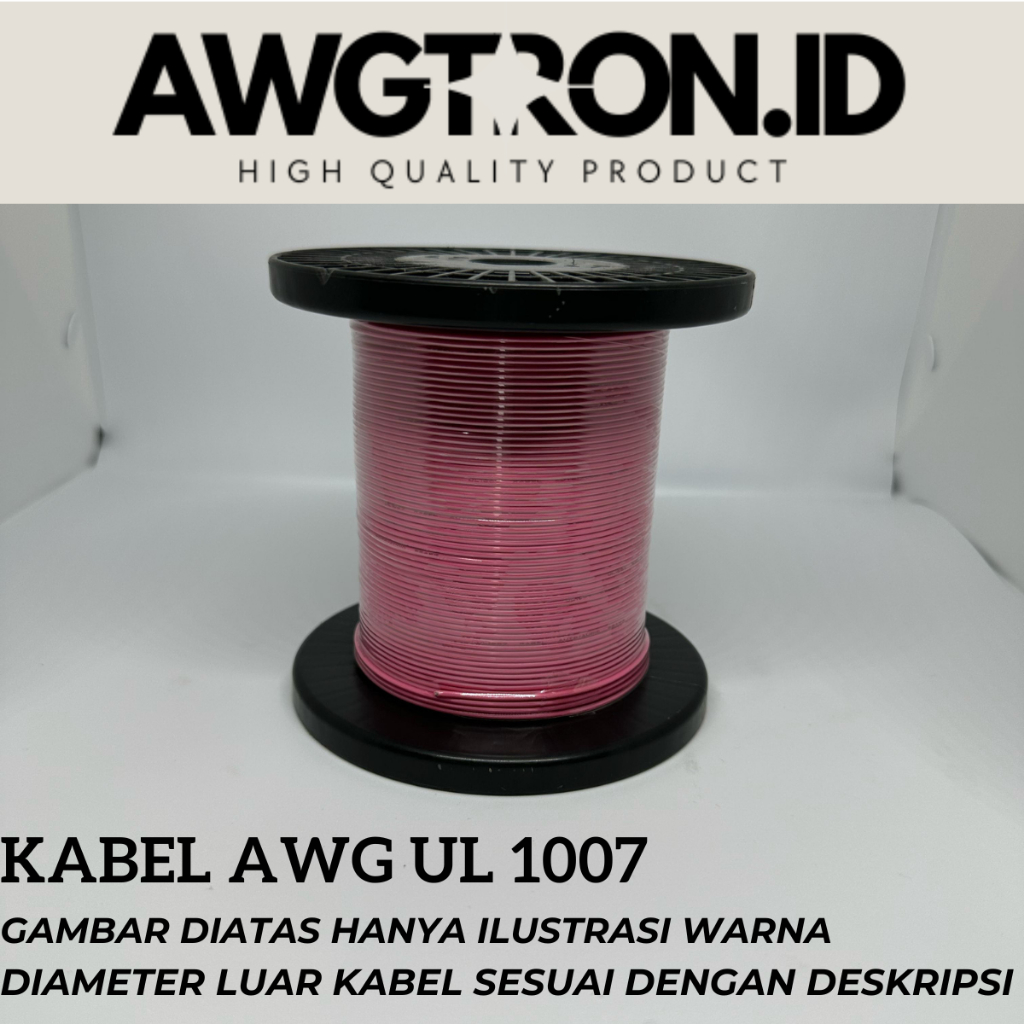 AWG 22 UL 1007 TINNED CU 100 เมตร + ที่ยึดสายเคเบิล
