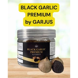 Garjus Black Garlic Premium Bawang Hitam Tunggal Lanang