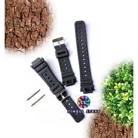 Casio G-Shock DW5600 GW-5000U สายนาฬิกา DW-5600 GW-5000U สีดํา ฟรีปากกาสปริงบาร์