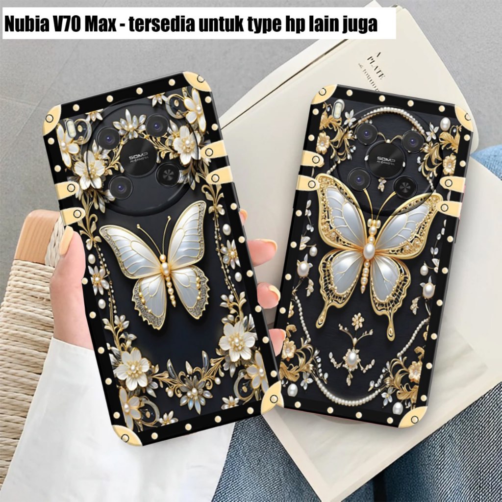 เคสโทรศัพท์มือถือ HP Nubia V70 Max - Nubia V70 Max Softcase - เคส Nubia V70 Max ใสใส - RC2523