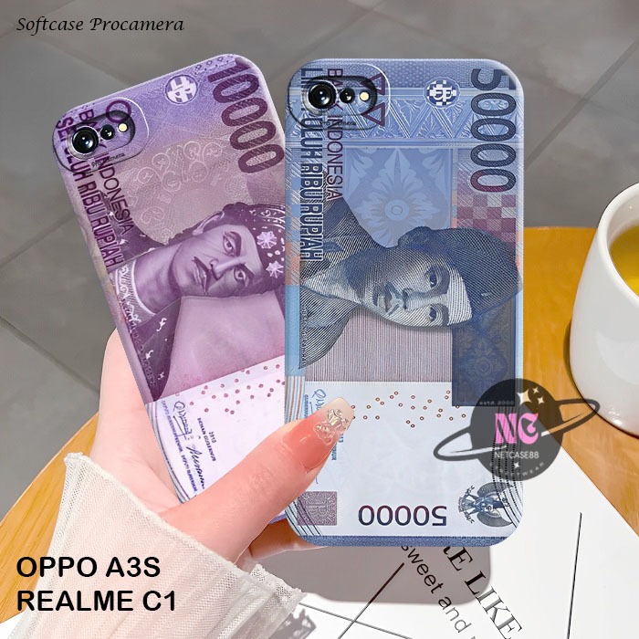 เคส Procamera สําหรับ OPPO A3S/A1K/REALME C1/C2 - เคสแฟชั่น - เคสยืดหยุ่น - Modern Naruto U4ng