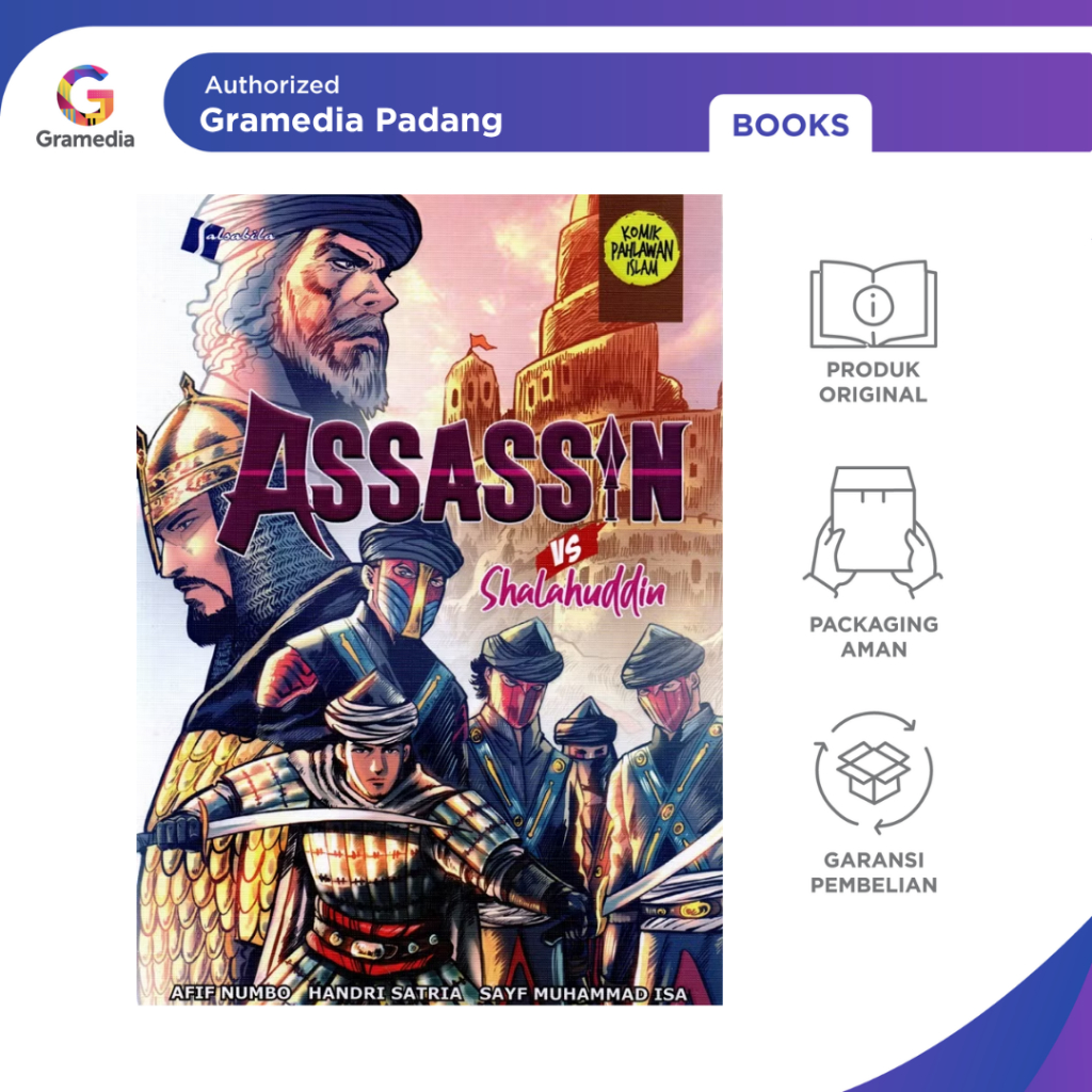 Gramedia Padang - Assassin Comic Vs Shalahuddin