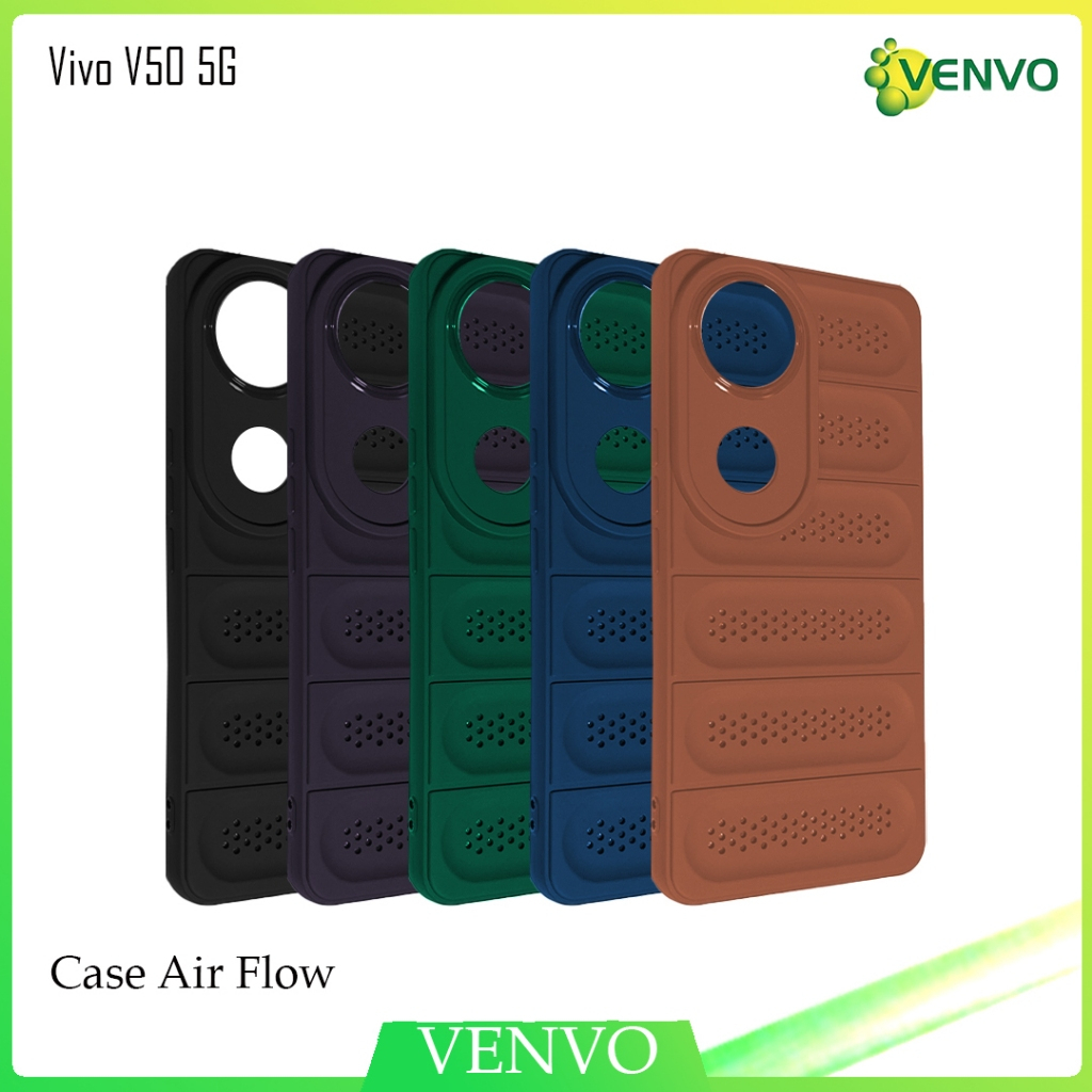 VENVO - VV58 Softcase Airflow Vivo V50 5G Venvo อินโดนีเซีย