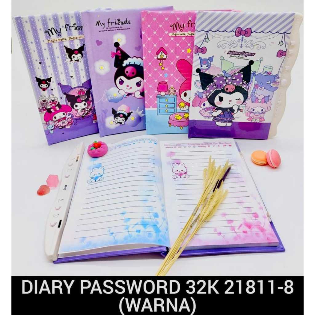 ไดอารี่มี PASSWORD CODE AGENDA MEMO NOTEBOOK